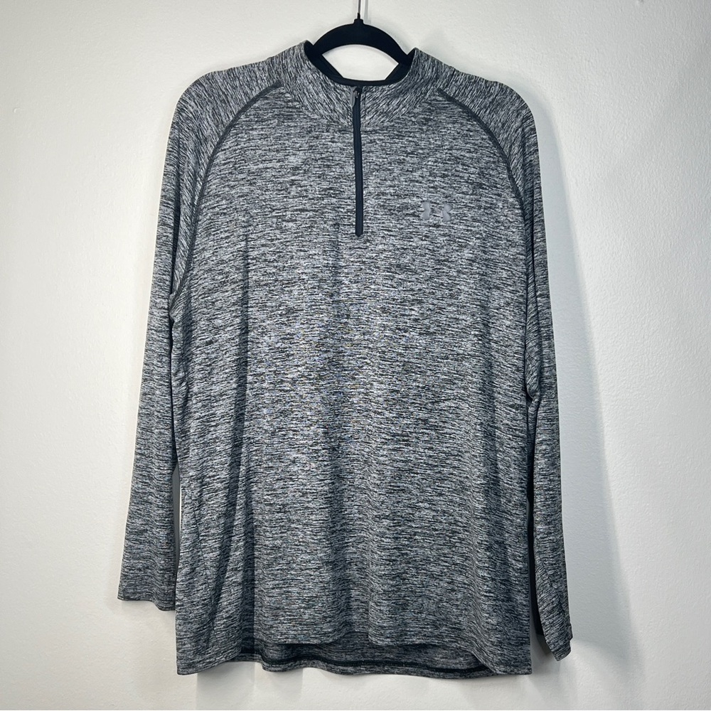 UNDER ARMOUR XL Long Sleeve Loose Heat Gear Quarter Zip